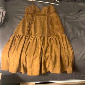 Brown medium dress
